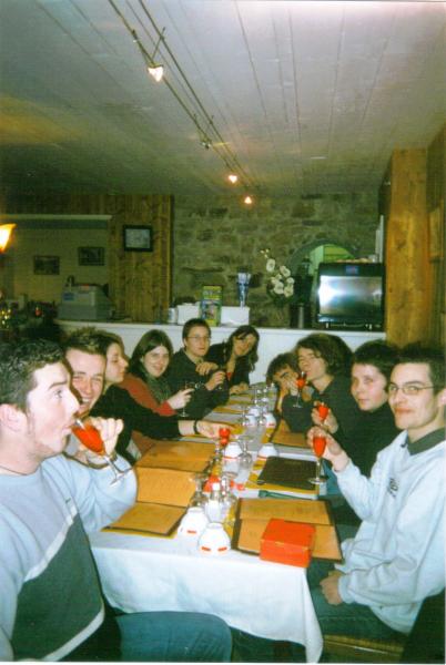 repas de classe de noel