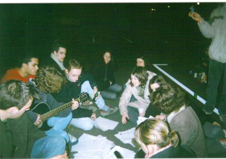 fin de soir&eacute;e au parking