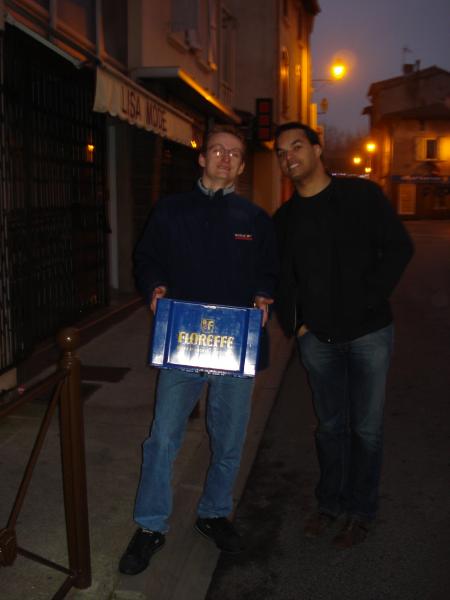 Carcassonne : Retrouvailles du trio &agrave; Muret