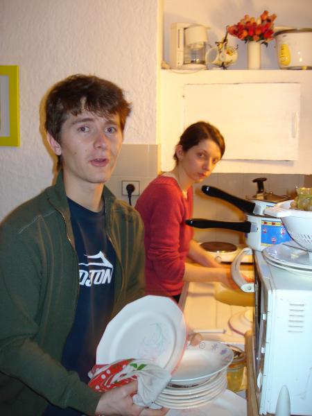 Corv&eacute;e de vaisselle...