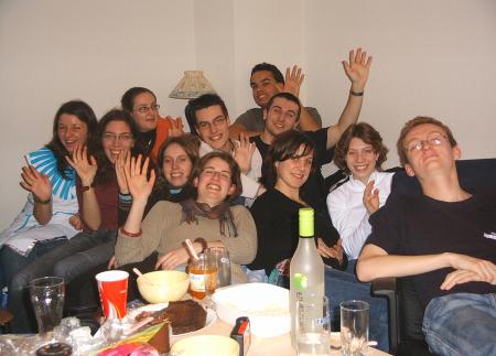 soir&eacute;e chez charles !