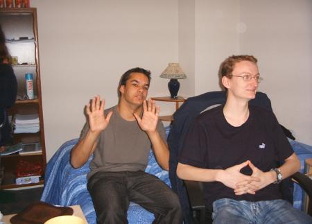 soir&eacute;e chez charles !