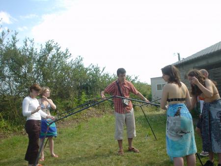Montage de la tente