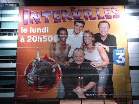 Publicit&eacute; de la fa&ccedil;ade France T&eacute;l&eacute;visions