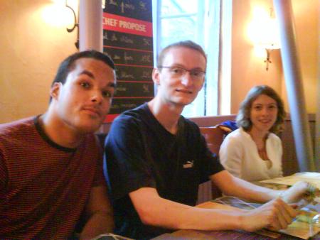 Carlos, Adrien et Ang&eacute;lique